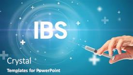  Presentation with vaccine - PPT theme enhanced with syringe-needle-with-virus-vaccine background and a teal colored foreground