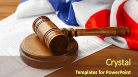  Presentation with tax refund - Presentation theme consisting of refund system - judge's gavel with individual tax background and a tawny brown colored foreground