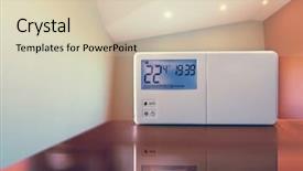  Presentation with smart home - Audience pleasing slides consisting of system climate control smart house backdrop and a lemonade colored foreground