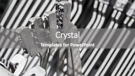  Presentation with chaos - Slide deck having system dynamics - chaos and confusion background and a  colored foreground