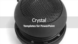  Presentation with history earth globe isolated white - Colorful theme enhanced with system dynamics - mini speaker isolated backdrop and a dark gray colored foreground