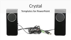  Presentation with speakers - Colorful PPT layouts enhanced with system dynamics - speakers isolated on white background backdrop and a  colored foreground