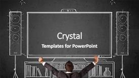  Presentation with system thinking - Slide deck with systems thinking - young businessman standing and enjoying background and a dark gray colored foreground