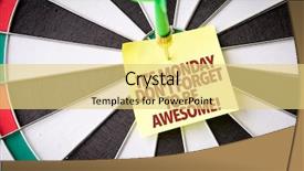  Presentation with awesome - Audience pleasing PPT layouts consisting of t forget to be awesome backdrop and a yellow colored foreground