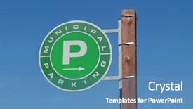  Presentation with green generic - Colorful slides enhanced with ties cancer - red clover trifolium backdrop and a light gray colored foreground.