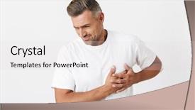  Presentation with white dove heart - Colorful presentation enhanced with t-shirt touching his heart backdrop and a light gray colored foreground