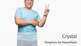  Presentation with arabic music arab man playing - Theme enhanced with t v - middle age arab man wearing background and a  colored foreground