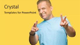  Presentation with arabic music arab man playing - Amazing slide set having t v - middle age arab man wearing backdrop and a yellow colored foreground