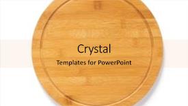  Presentation with cutting board - Colorful presentation theme enhanced with tabla - wooden pizza or bread cutting backdrop and a yellow colored foreground