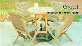  Presentation with roadside - Cool new theme with table-and-chair-in-roadside backdrop and a yellow colored foreground