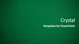  Presentation with green color - Beautiful slide deck featuring table felt background in green backdrop and a ocean colored foreground