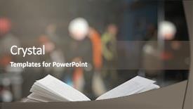  Presentation with night club - Beautiful slide set featuring table in a night club backdrop and a violet colored foreground