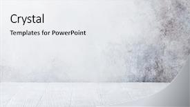  Presentation with empty of wood table top - Slide deck consisting of table in front of stone background and a white colored foreground