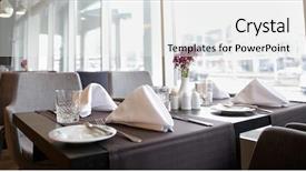  Presentation with table meal plan for osteotphorosis - Cool new slides with table setting and interior concept backdrop and a white colored foreground
