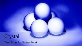  Presentation with tennis ball in the corner - Slide deck enhanced with table tennis built a pyramid background and a  colored foreground