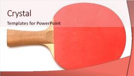  Presentation with sports table tennis - Cool new presentation with african girl with stack of school books backdrop and a light gray colored foreground