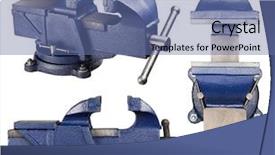  Presentation with table of content - Amazing slides having table vises isolated on white backdrop and a ocean colored foreground