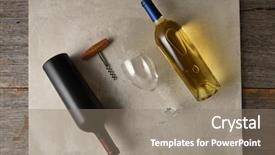  Presentation with red white grey - PPT layouts featuring rustic wood table white background and a gray colored foreground