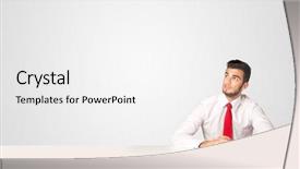  Presentation with red white blue business - Presentation theme with table with a white background background and a white colored foreground