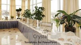  Presentation with shiny - Slide set with table with dishware and shiny marmites background and a mint green colored foreground