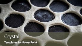  Presentation with process - Amazing presentation theme having table with homemade donuts during process backdrop and a tawny brown colored foreground