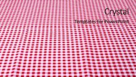  Presentation with tablecloth - Cool new slide deck with tablecloth backdrop and a coral colored foreground