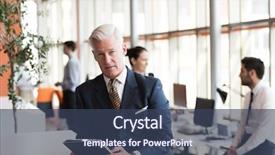  Presentation with grey - Beautiful PPT theme featuring tablet computer at modern bright backdrop and a ocean colored foreground