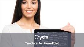  Presentation with world languages - Cool new slide set with tablet computer different world backdrop and a dark gray colored foreground