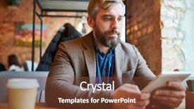  Presentation with danger online dating - PPT layouts with tablet looking through online data background and a tawny brown colored foreground