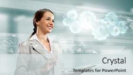  Presentation with high tech - Colorful presentation enhanced with santuario di san romedio sanctuary of st romedio 1000-1918 coredo trento trentino alto adige italy europe backdrop and a violet colored foreground