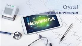  Presentation with medical prevention - Amazing presentation having tablet-pc-and-medical-stuff backdrop and a sky blue colored foreground