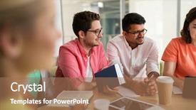  Presentation with international education - Theme having tablet pc computers books background and a  colored foreground