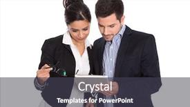  Presentation with mechanic inspection tablet - Presentation theme featuring tablet pc on white background background and a dark gray colored foreground