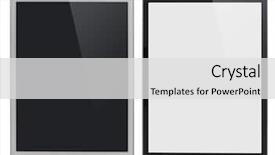  Presentation with ipad - Amazing PPT theme having tablet pc similar to ipad backdrop and a light gray colored foreground