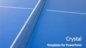  Presentation with table tennis - Cool new presentation theme with tabletennis - table tennis or ping pong backdrop and a  colored foreground