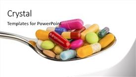  Presentation with drug addiction - Amazing slides having tablets addiction and abuse backdrop and a white colored foreground