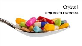  Presentation with drug addiction - Amazing slide deck having tablets addiction and abuse backdrop and a white colored foreground