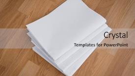  Presentation with newspaper - Slide set consisting of tabloid - blank newspaper with empty space background and a light gray colored foreground