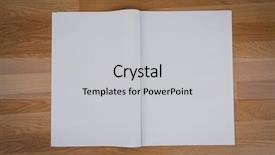  Presentation with christmas empty blank letter - Audience pleasing presentation theme consisting of tabloid - blank newspaper with empty space backdrop and a light gray colored foreground