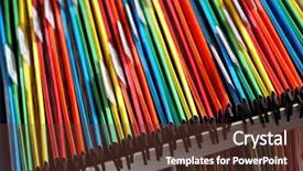  Presentation with file drawer - Presentation theme with tabs - abstract background image of colorful background and a tawny brown colored foreground