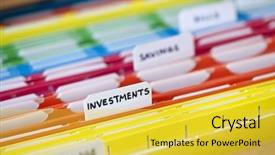  Presentation with file drawer - Cool new PPT theme with tabs - open file folder drawer backdrop and a yellow colored foreground