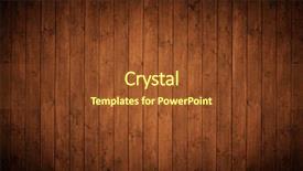  Presentation with wood planks - Theme with tacks - elegant brown wood planks perfect background and a tawny brown colored foreground