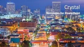  Presentation with washington dc usa map - Audience pleasing PPT layouts consisting of tacoma-washington-usa-cityscape-over backdrop and a ocean colored foreground