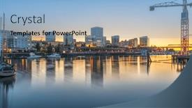  Presentation with usa - Presentation design having tacoma-washington-usa-downtown-skyline background and a  colored foreground