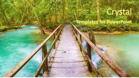  Presentation with bridge - Theme enhanced with tado - bridge on the way background and a tawny brown colored foreground