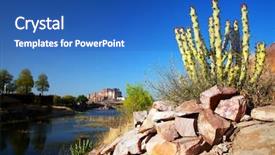  Presentation with jodhpur - Presentation theme enhanced with tado - mehrangarh fort in jodhpur rajasthan background and a teal colored foreground