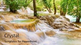  Presentation with beautiful spanish landscape costa blanca - Cool new slides with tado - tat sae waterfalls beautiful landscape backdrop and a coral colored foreground