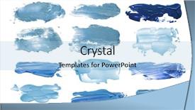  Presentation with brush stroke for google - Slides with tag cloud - collection of abstract acrylic brush background and a  colored foreground