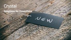  Presentation with pricing - Slide deck having tag with twine and new background and a gray colored foreground