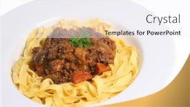  Presentation with pasta sauce - 